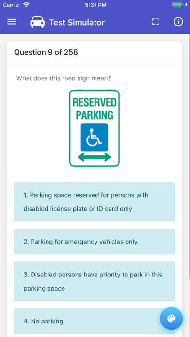 Alabama DMV Permit Test screenshot 2