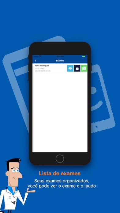Onelaudos Entrega de Exames screenshot 2