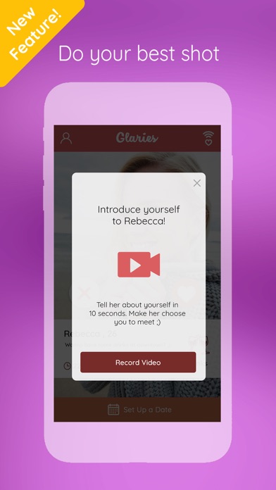 Glaries - Dating App screenshot 2