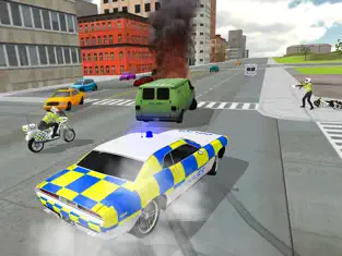 Captura de Pantalla 1 Police Car Driving: Crime City iphone