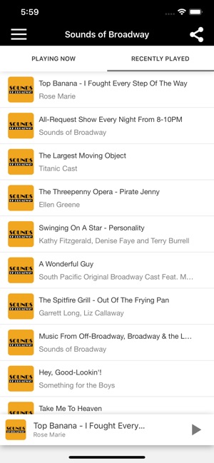 Sounds of Broadway(圖2)-速報App