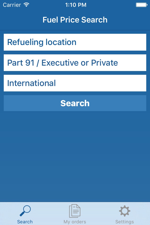 EVO Fuels App screenshot 2
