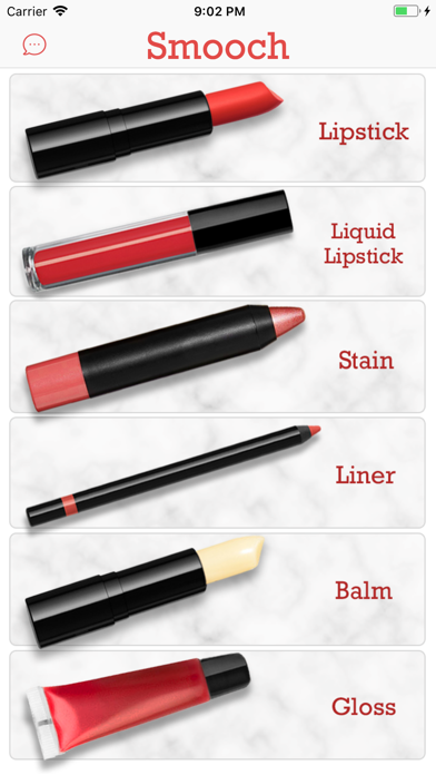 Smooch - The Lipstick App screenshot 2
