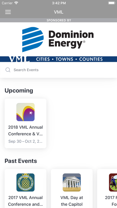 Virginia Municipal League screenshot 2