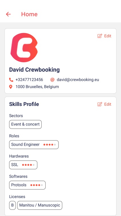 Crewbooking screenshot-4