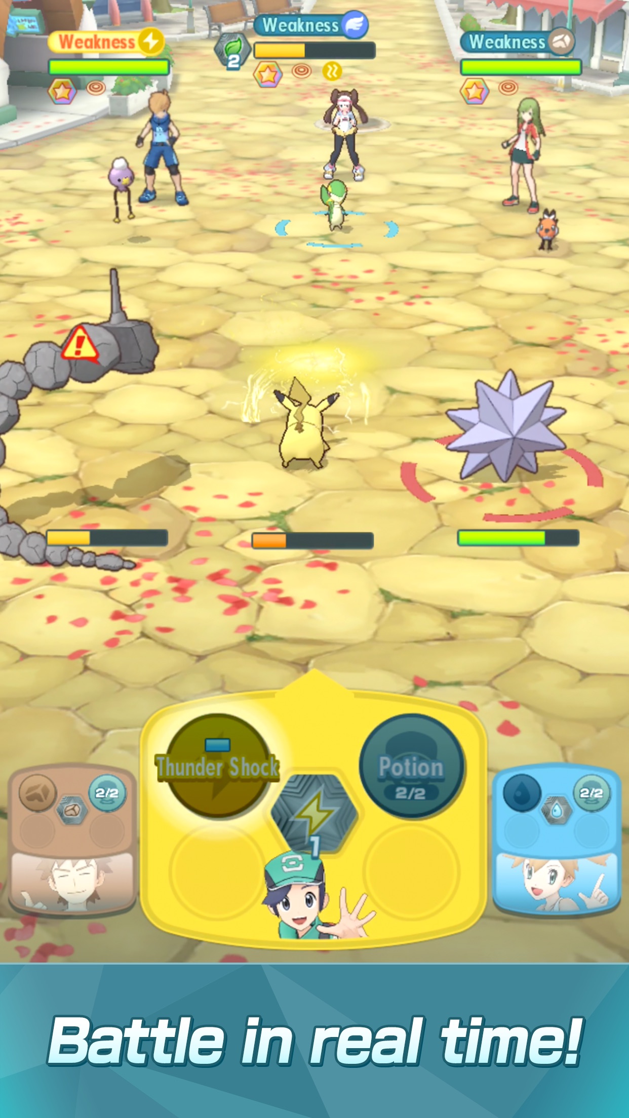 Screenshot do app Pokémon Masters
