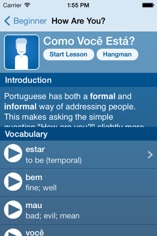 Learn Portuguese - Tudo Bem screenshot 3