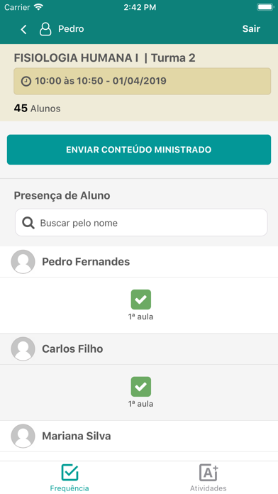 How to cancel & delete Educat Frequência from iphone & ipad 3