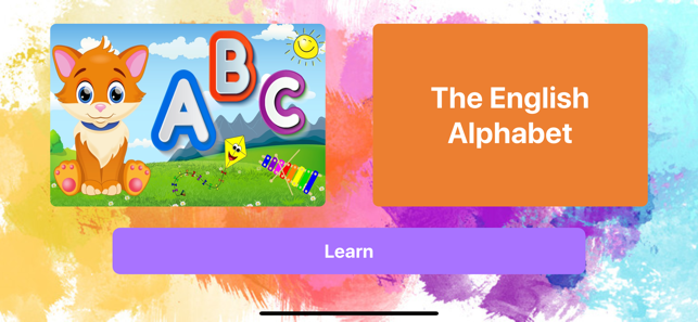 Learn English Alphabets app(圖1)-速報App