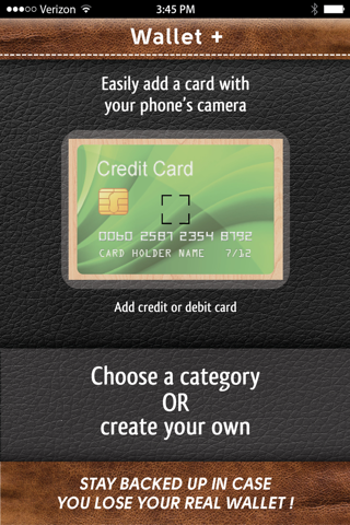 WalletPlus : Wallet on iPhone - náhled