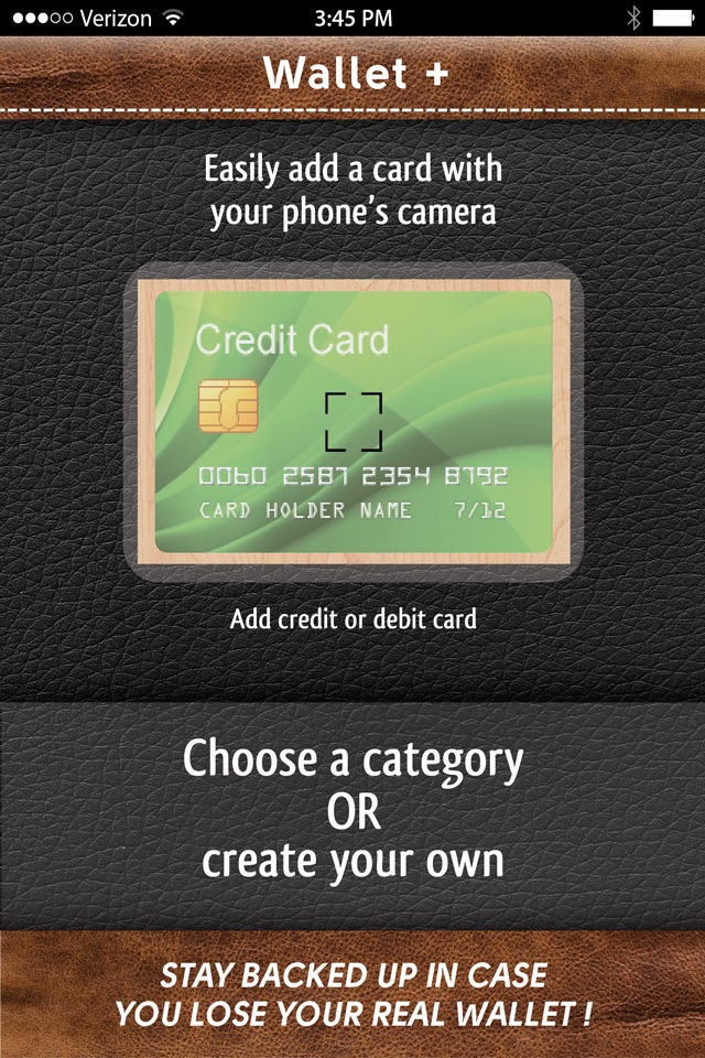 WalletPlus : Wallet on iPhone screenshot 4