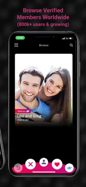 Screenshot 2 Tabuu : Swingers LifeStyle APP iphone
