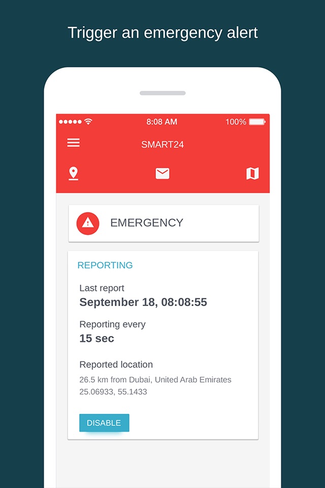 SMART24 - Keeping you safe screenshot 2