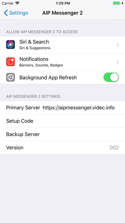 AIP Messenger 2