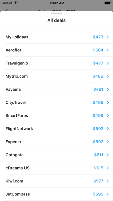 Flightsapp: Compare Deals App screenshot 4