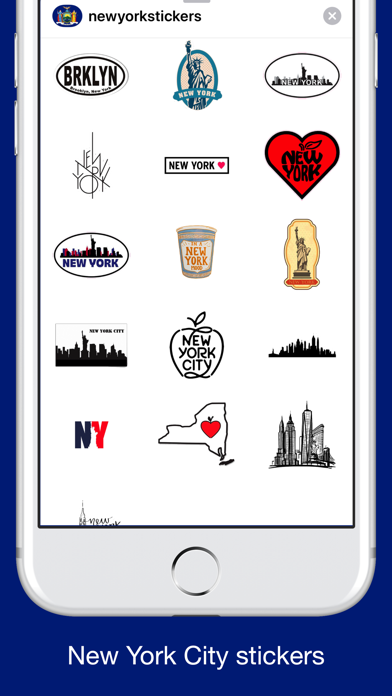 New York emojis - USA stickers screenshot 3