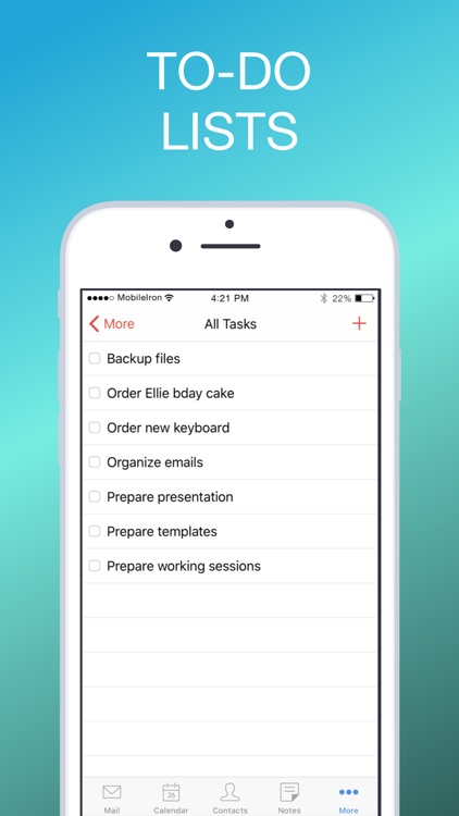 MobileIron Email+ screenshot-4
