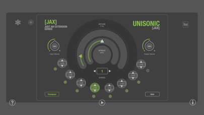 JAX Unisonic (Audio Unit) screenshot 2