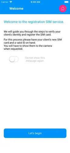 Bildschirmfoto 1 SIM ID-Check by Lebara Retail iphone
