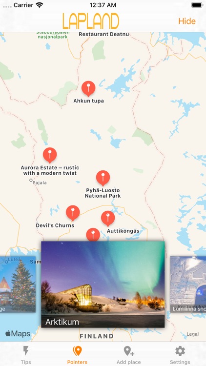 Lapland Travel Tips screenshot-3