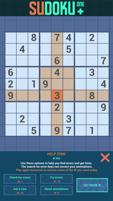 Sudoku one +  Easy to expert screenshot 2