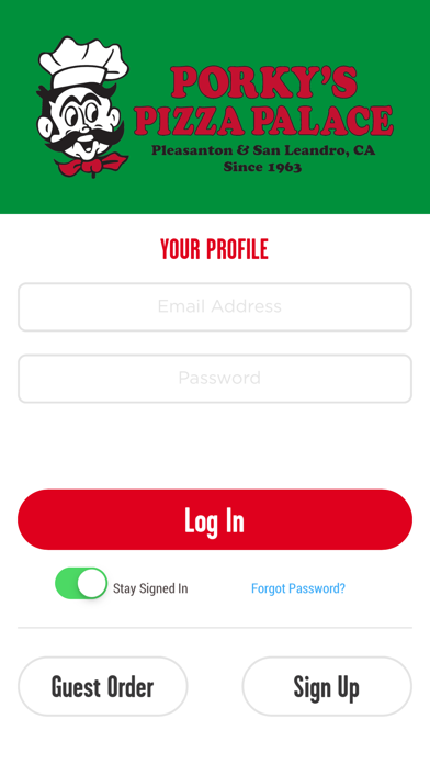 How to cancel & delete Porky's Pizza Palace from iphone & ipad 1