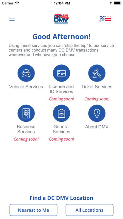 How to cancel & delete DC DMV from iphone & ipad 1