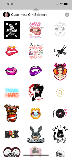 Bad & Mad Girl Stickers(圖2)-速報App