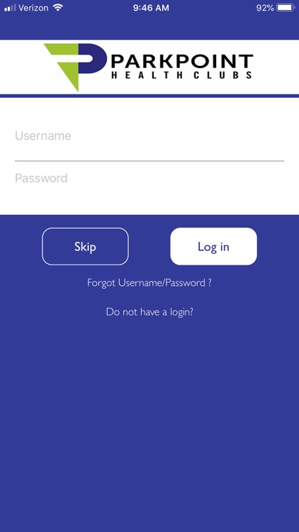 Parkpoint Health Club App*