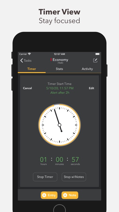Timelogger Plus: Hours tracker screenshot 3