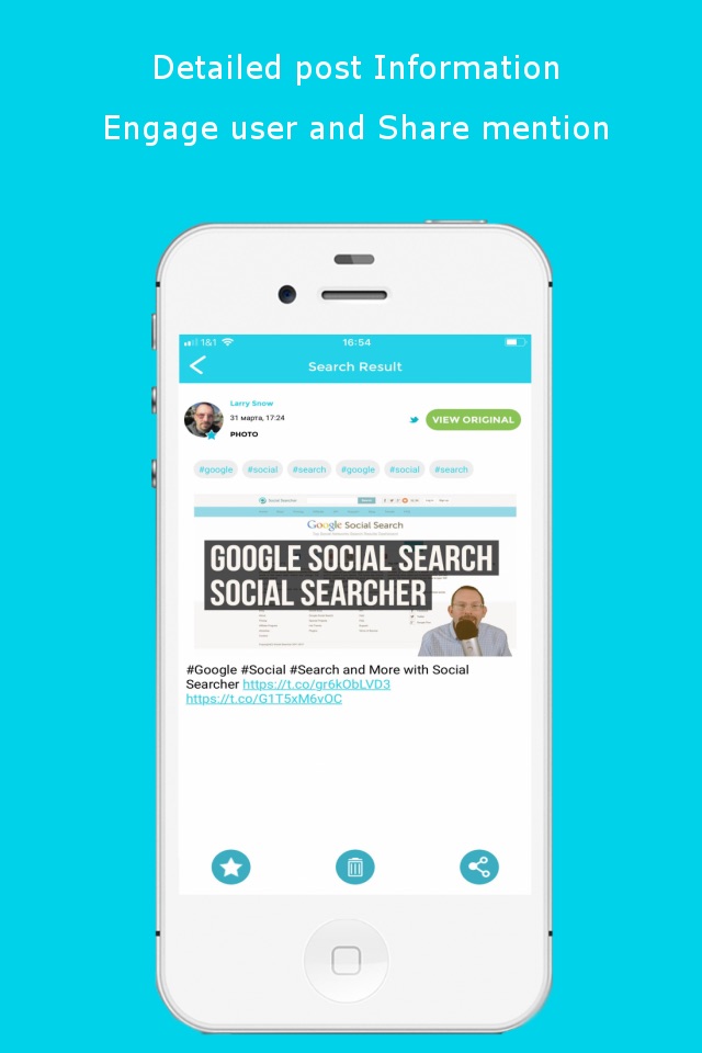 Social Searcher screenshot 4