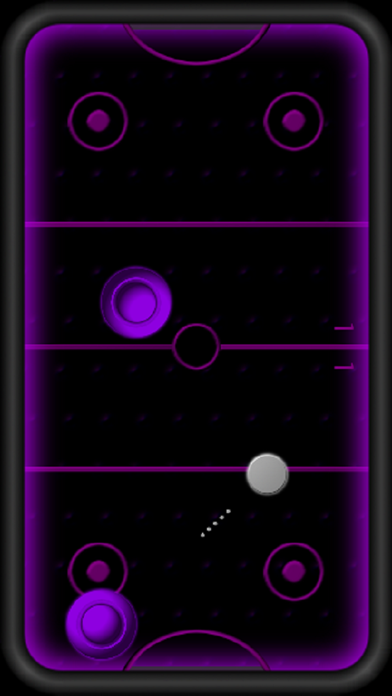 Air Hockey Black Screenshot 2