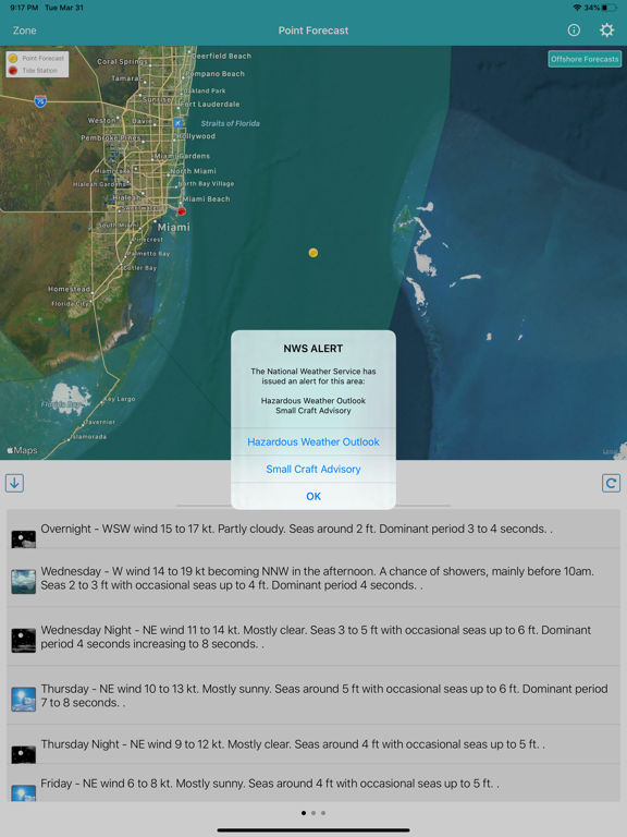 NOAA Marine Forecast & Weatherのおすすめ画像2