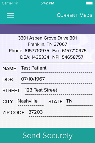 getRx Prescriber screenshot 2