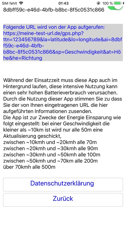 GPS zu URL screenshot-3