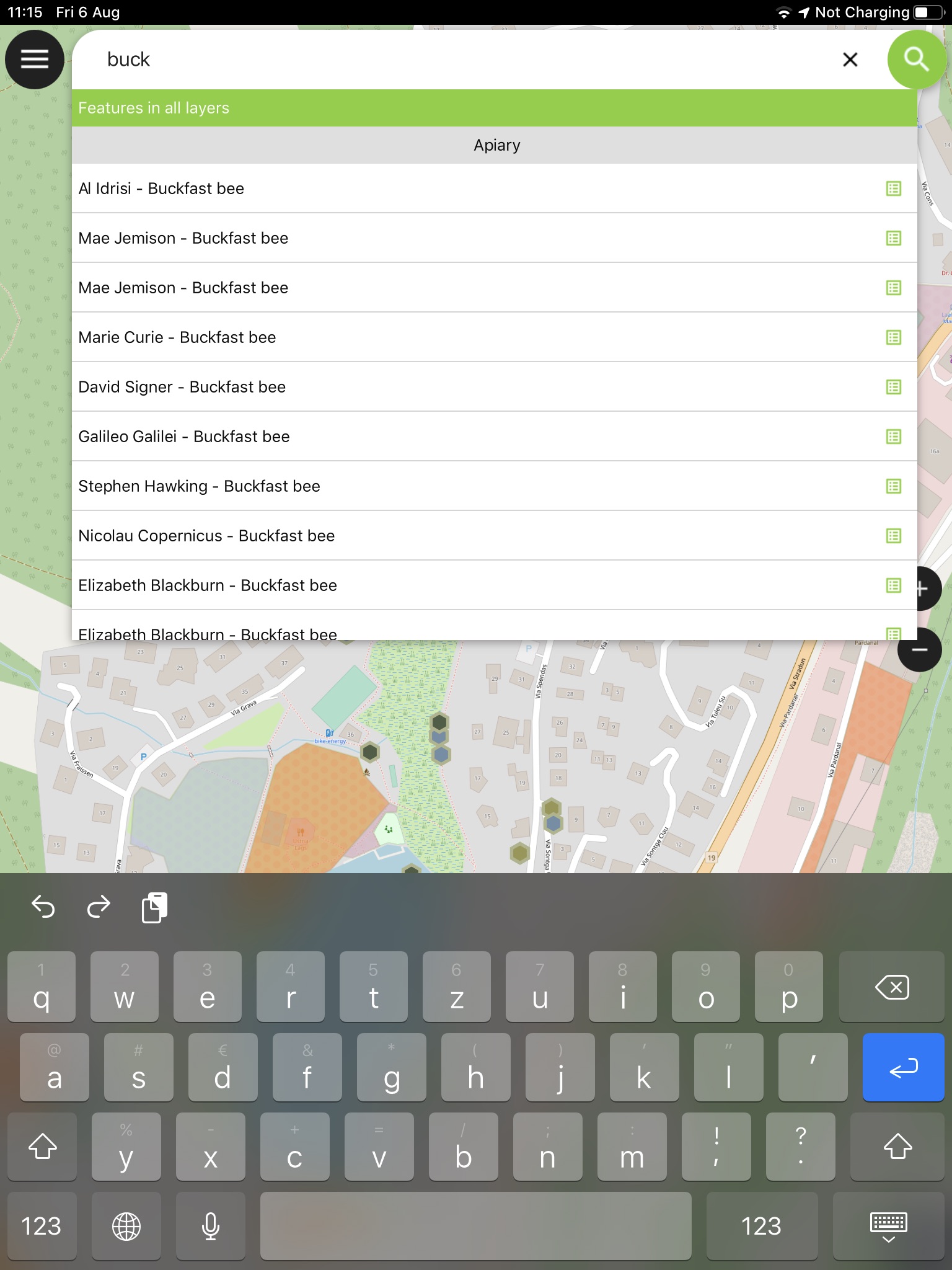 QField for QGIS screenshot 2