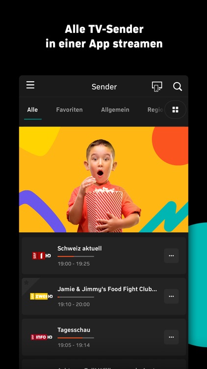 Zattoo - TV Streaming App screenshot-0