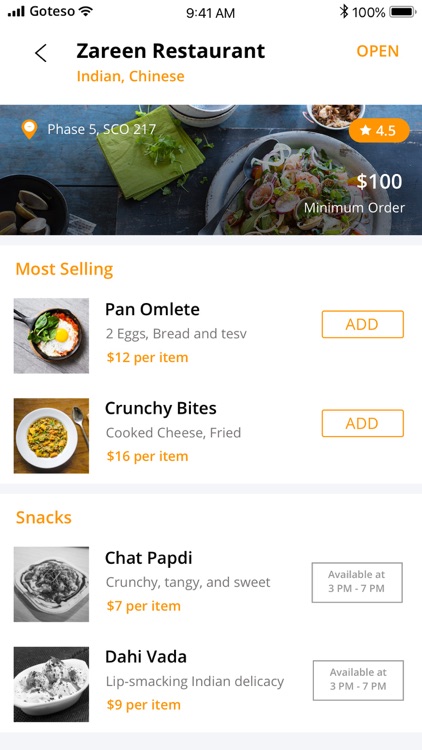 E-Food - OnDemand Restaurants