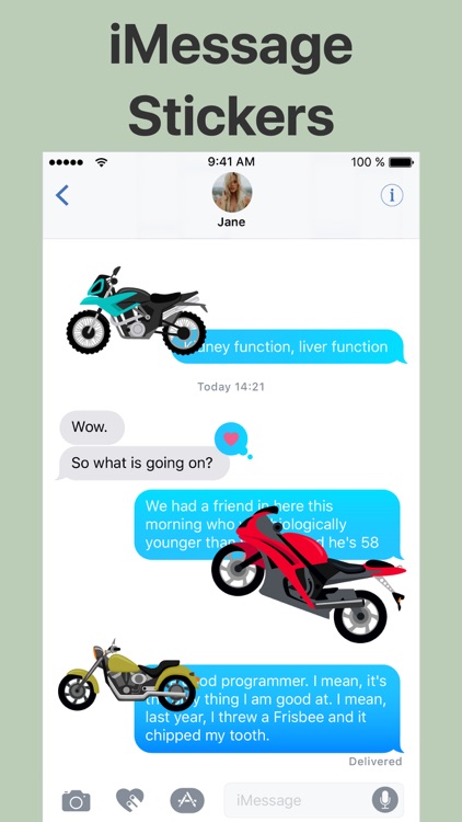 Motorcycle Stunt Sticker Pack