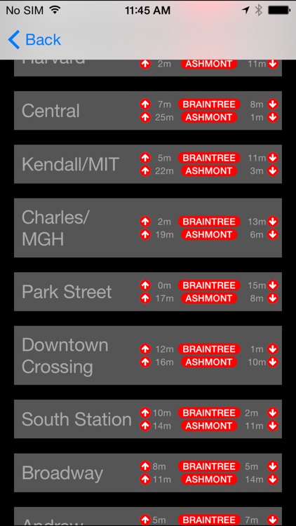 MBTA Boston T Transit Map