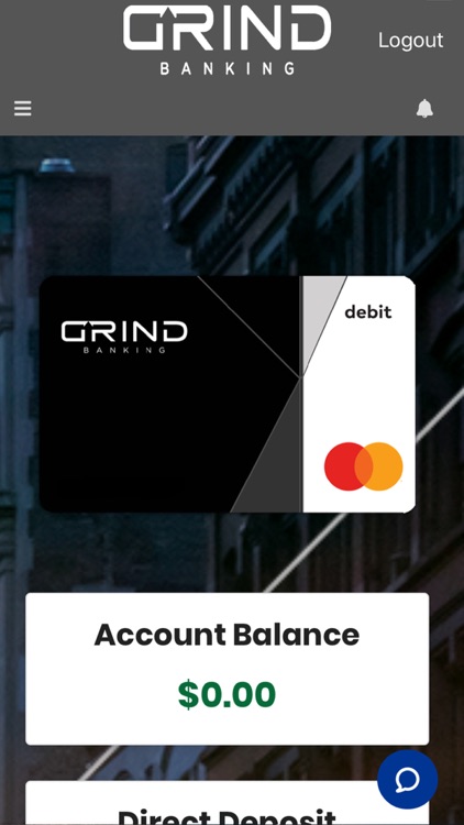 Grind Banking Debit Mastercard