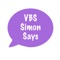 The VBS Simon Says app is a simple swipe game