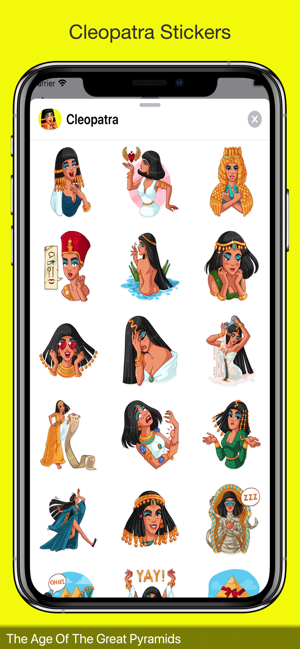 Cleopatra Stickers