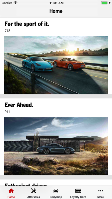 Porsche Kuwait screenshot 2