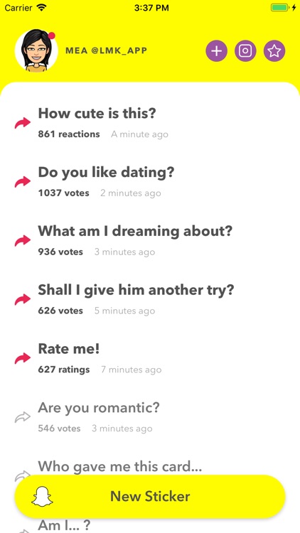 LMK: Anonymous Polls
