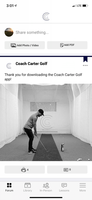 Coach Carter Golf