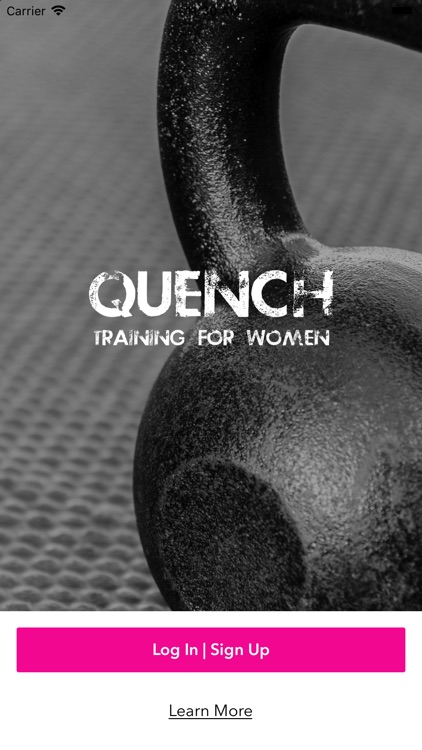 Quench Training for Women
