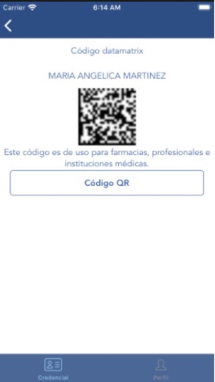 Credencial Digital SANIDAD screenshot-3