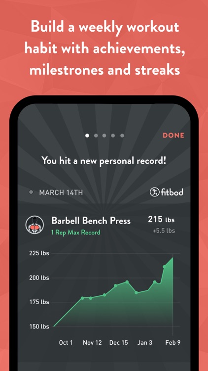 Fitbod Gym & Home Workout Log screenshot-4