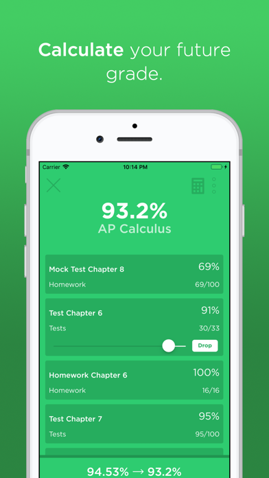 Grades - View your scores screenshot 3